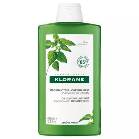 Oil Control Shampoo szampon do włosów przetłuszczających się z organiczną pokrzywą 400ml