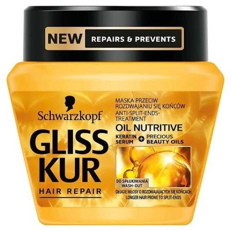 Oil Nutritive Anti-Split-Ends Treatment maska przeciw rozdwajaniu się końcówek 300ml