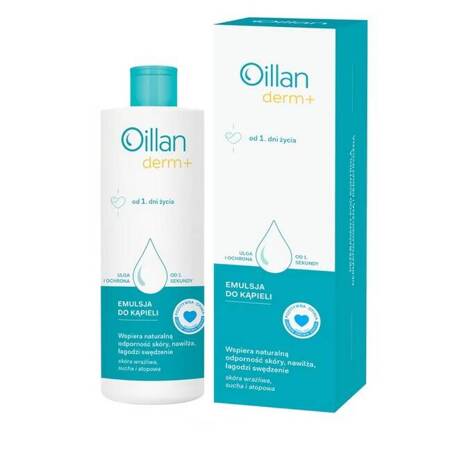 Oillan Derm+ emulsja do kąpieli 400ml