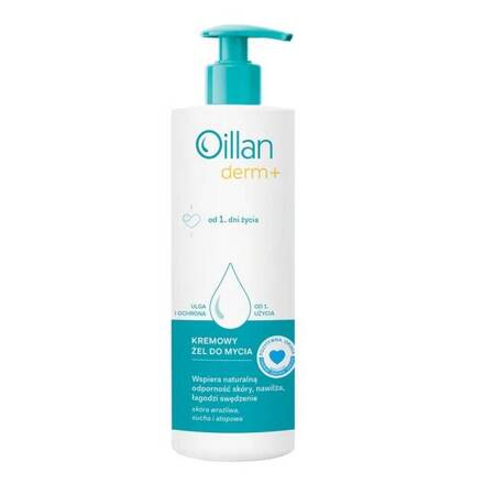 Oillan Derm+ kremowy żel do mycia 400ml