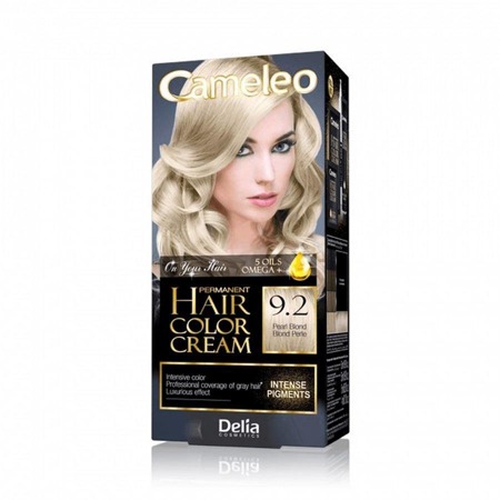 Omega Permanent Hair Color Cream trwale koloryzująca farba do włosów 9.2 Pearl Blond