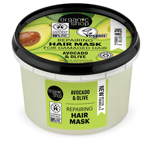 Organic Avocado & Honey Hair Mask regenerująca maska do włosów Miodowe Awokado 250ml