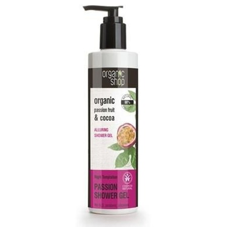 Organic Shop Organic Passion Fruit & Cocoa Alluring Shower Gel 280ml