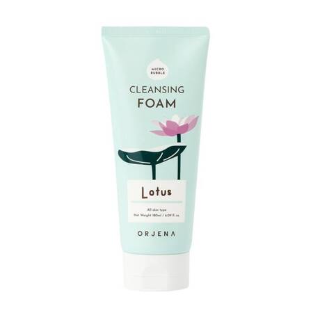 Orjena Cleansing Foam Lotus oczyszczająca pianka do mycia twarzy 180ml