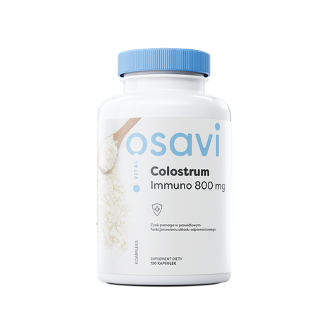 Osavi Colostrum Immuno 800 mg 120 kapsułek