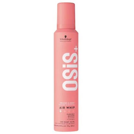 Osis+ Air Whip elastyczna pianka ulepszająca podatność włosów na układanie 200ml