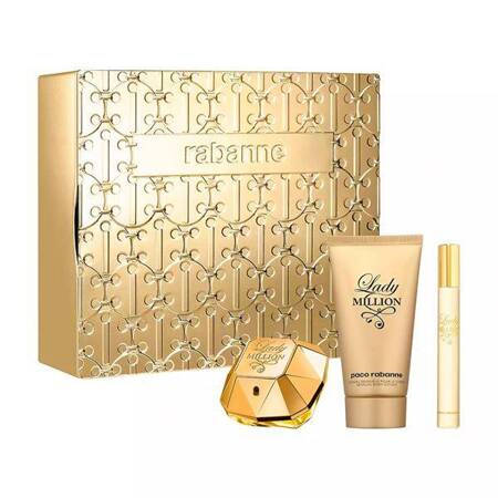 PACO RABANNE Lady Million EDP 50ml + EDP 10ml + BODY LOTION 75ml