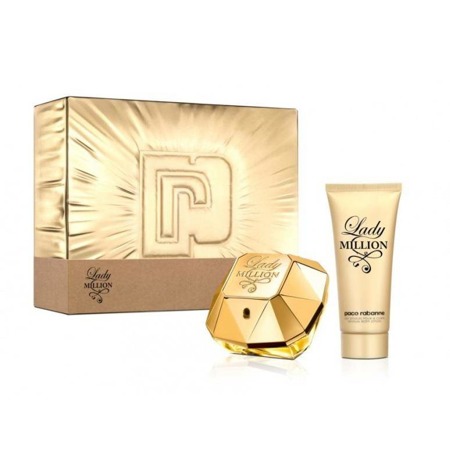 PACO RABANNE Lady Million EDP spray 80ml + BODY LOTION 100ml