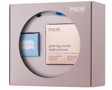 PAESE Glitter & Glee Browstory 8g + Glowing Powder nr 11 10g