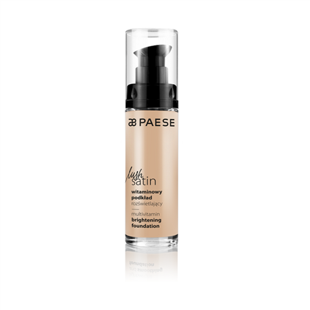 PAESE Lush Satin Multivitamin Brightening Foundation 33 Złoty Beż 30ml