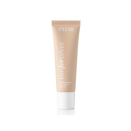 PAESE Run For Cover 12H Longwear Foundation SPF10 10C Ivory 30ml