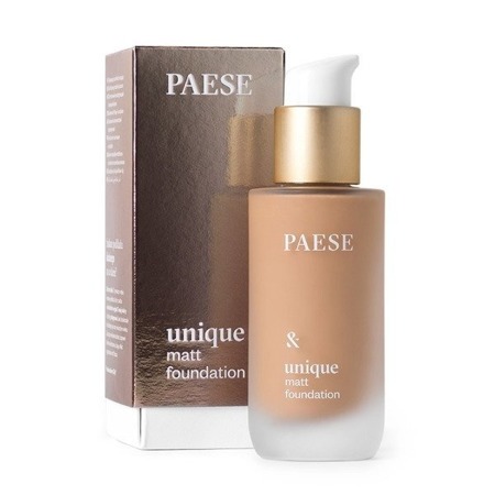 PAESE Unique Matt Foundation 608C Golden Beige 30ml