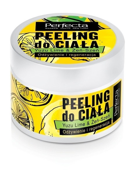 PERFECTA Peeling do ciała Yuzu Lime & Żeń-Szeń 225ml