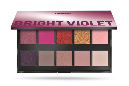 PUPA Makeup Stories Eyeshadow Palette 003 Bright Violet 18g