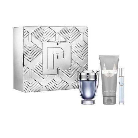 Paco Rabanne Invictus edt 100ml + edt 10ml + żel pod prysznic 100ml