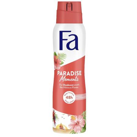 Paradise Moments dezodorant w sprayu o zapachu kwiatu hibiskusa 150ml