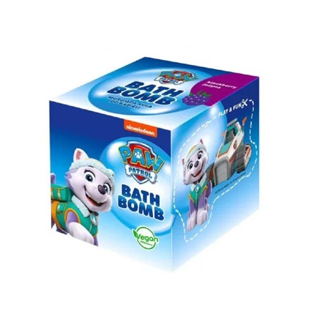 Paw Patrol Bath Bomb musująca kula do kąpieli Jeżyna Everest 165g