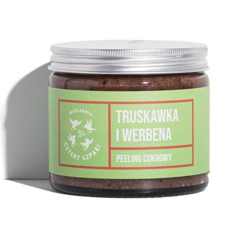 Peeling cukrowy do ciała Truskawka i Werbena 250ml