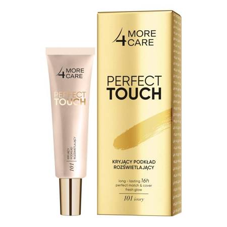 Perfect Touch kryjący podkład rozświetlający 101 Ivory 30ml