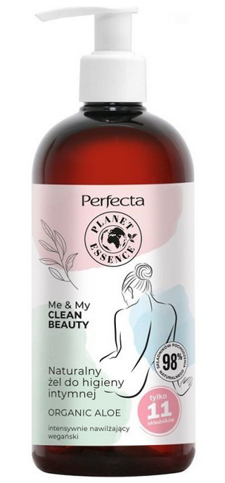 Perfecta Me & My Clean Beauty naturalny żel do higieny intymnej z aloesem 400ml