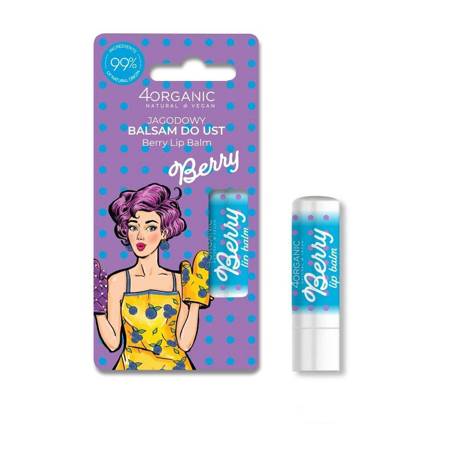 Pin-up Girl naturalny balsam do ust Berry 5g