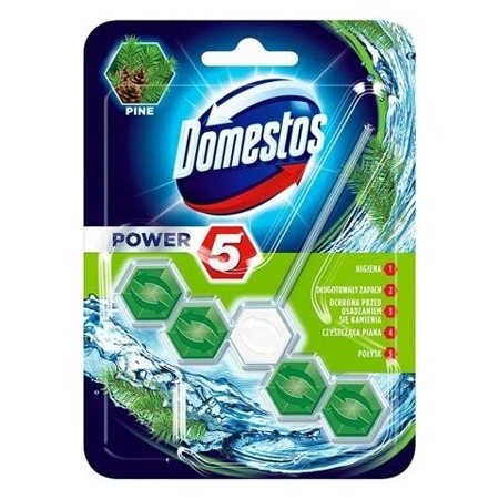 Power 5 Pine kostka toaletowa 55g