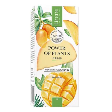 Power of Plants krem energetyzujący SPF30 Mango 50ml