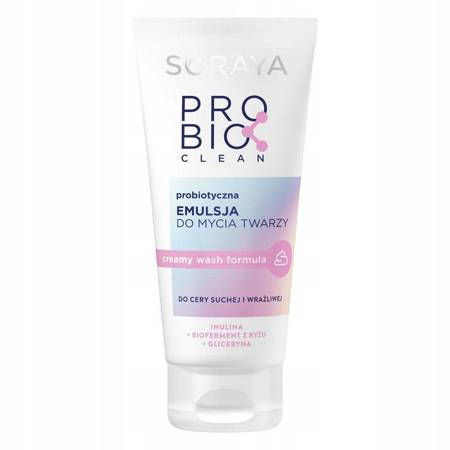 Probio Clean probiotyczna emulsja do mycia twarzy do cery suchej i wrażliwej 150ml