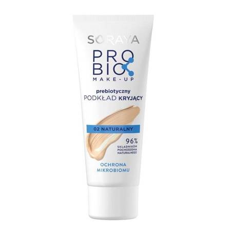 Probio Make-Up prebiotyczny podkład kryjący 02 Naturalny 30ml
