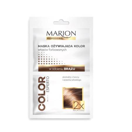 Professional Color Esperto maska ożywiająca kolor włosów farbowanych Brąz 2x20ml