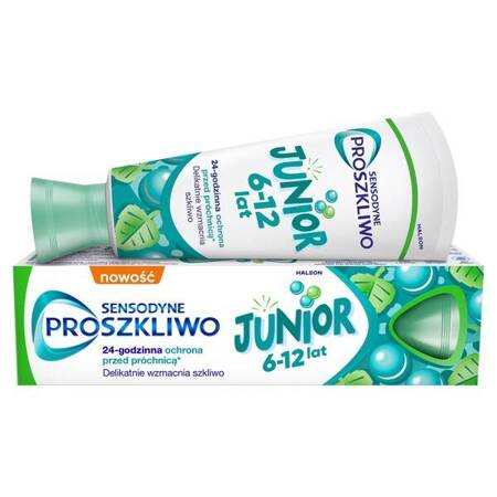 Proszkliwo Junior pasta do zębów dla dzieci 6-12 lat 75ml