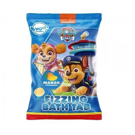 Psi Patrol musująca pastylka do kąpieli Mango 40g