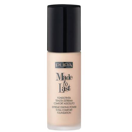 Pupa Made To Last Total Comfort Foundation długotrwały podkład matujący 010 Porcelain 30ml