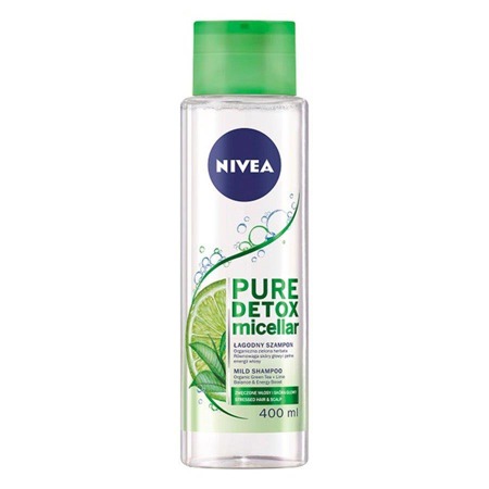 Pure Detox Micellar łagodny szampon micelarny do zmęczonych włosów i skóry głowy 400ml