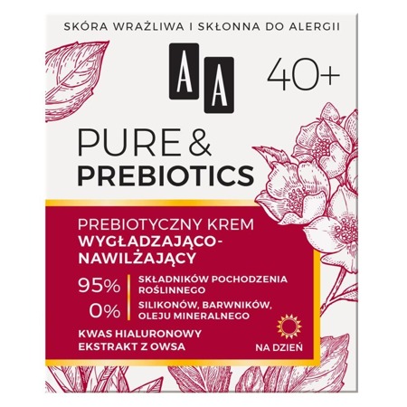 Pure&Prebiotics 40+ prebiotyczny krem wygłądzająco-nawilżający na dzień 50ml