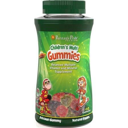 Puritan&#039;s Pride Children&#039;s Multi Gummies żelki multiwitaminowe dla dzieci 60 żelek