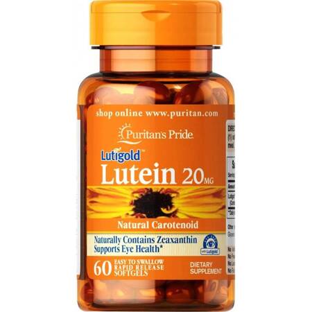 Puritan&#039;s Pride Luteina 20mg 60 kapsułek