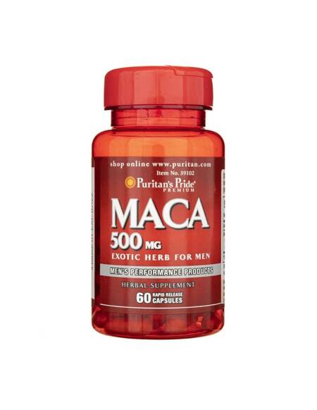 Puritan&#039;s Pride Maca 500 mg 60 kapsułek