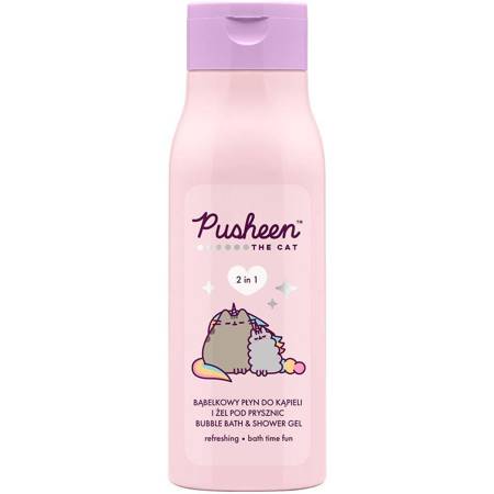 Pusheen Bubble Bath & Shower Gel bąbelkowy płyn do kąpieli i żel pod prysznic 400ml