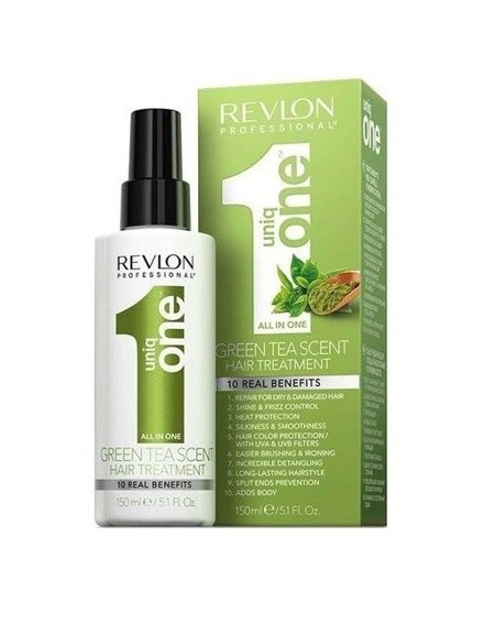 REVLON PROFESSIONAL Uniq One All In One Green Tea Scent Hair Treatment 10 Real Benefits 150ml