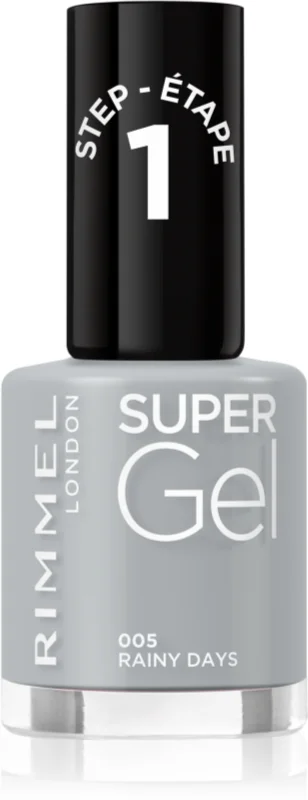 RIMMEL London Super Gel Step 1 005 Rainy Days 12ml