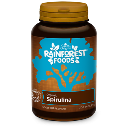 Rainforest Foods EKO Spirulina 500 mg 300 tabletek