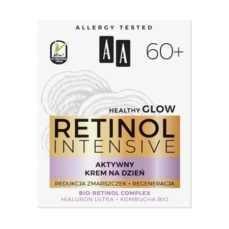 Retinol Intensive 60+ aktywny krem na dzień redukcja zmarszczek+regeneracja 50ml