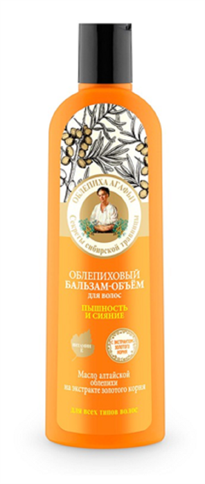 Rokitnikowy balsam do włosów zwiększający objętość 280ml