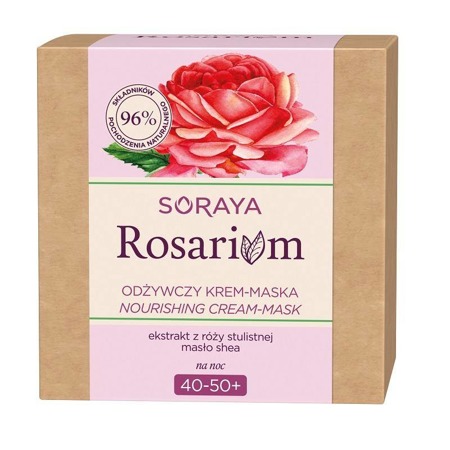 Rosarium 40-50+ odżywczy krem-maska na noc 50ml