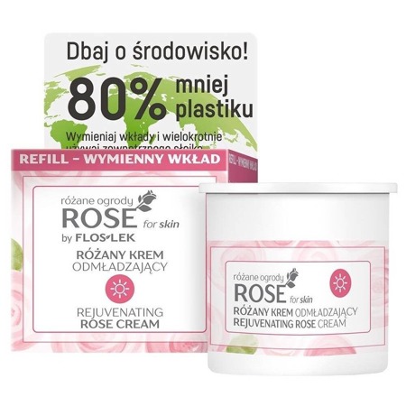 Rose For Skin różany krem odmładzający na dzień Refill 50ml