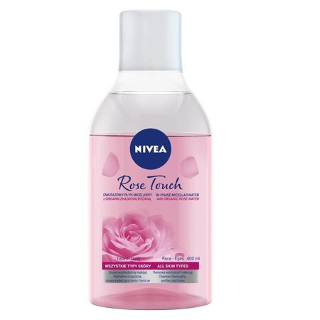 Rose Touch micelarny płyn dwufazowy z organiczną wodą różaną 400ml