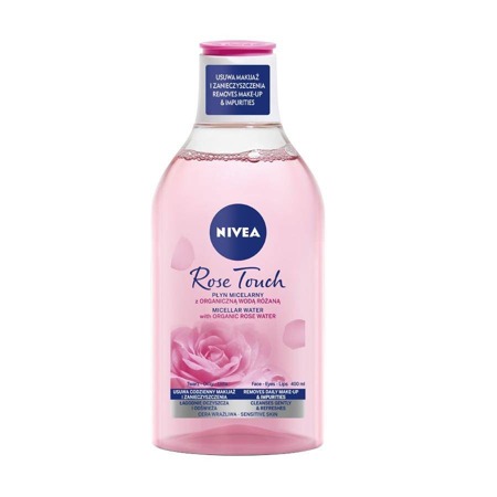 Rose Touch płyn micelarny z organiczną wodą różaną 400ml