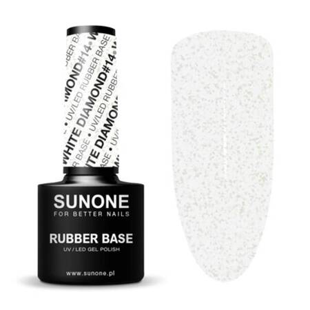 Rubber Base baza kauczukowa White Diamond 14 5ml