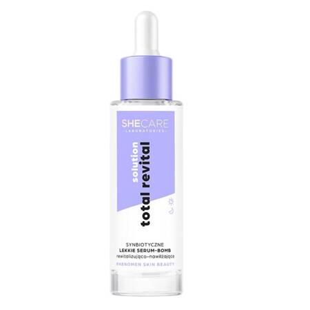 SHECARE Total Revital Solution synbiotyczne lekkie serum-bomb rewitalizująco-nawilżające 30ml